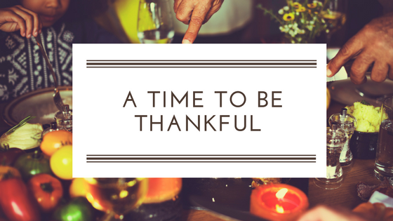 A Time to Be Thankful
