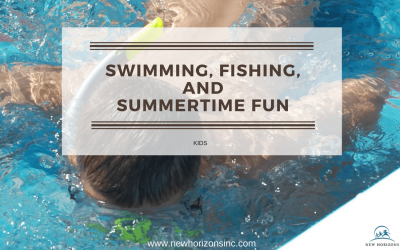 Swimming, Fishing and Summertime Fun for the Kids!