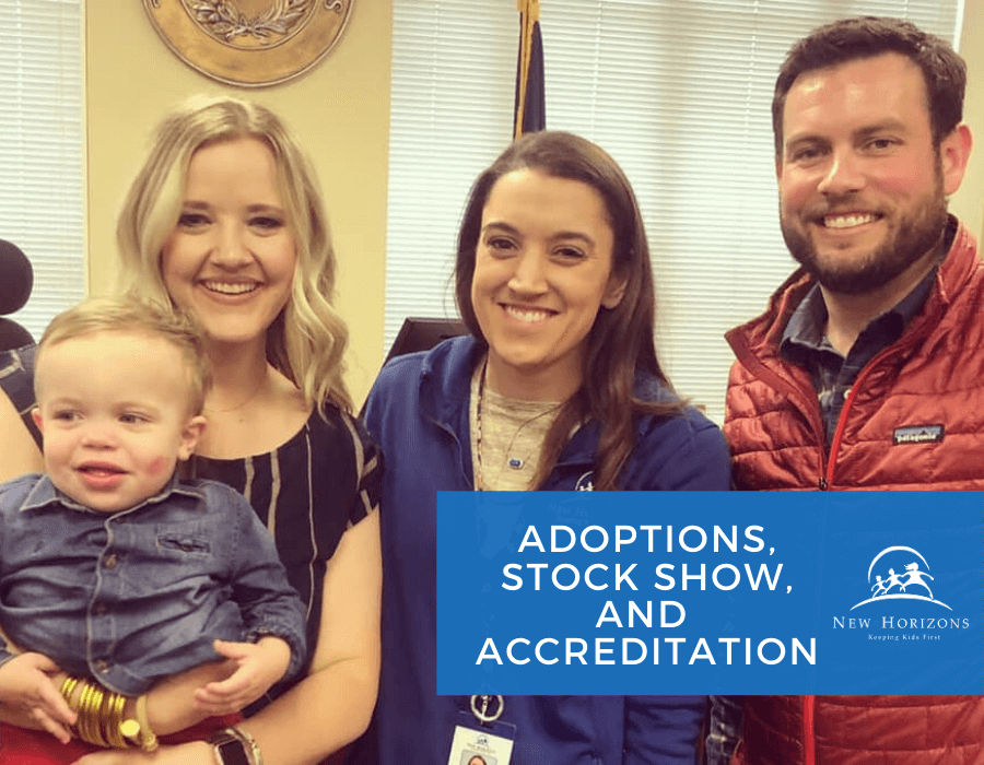 ADOPTIONS, STOCK SHOW, AND ACCREDITATION