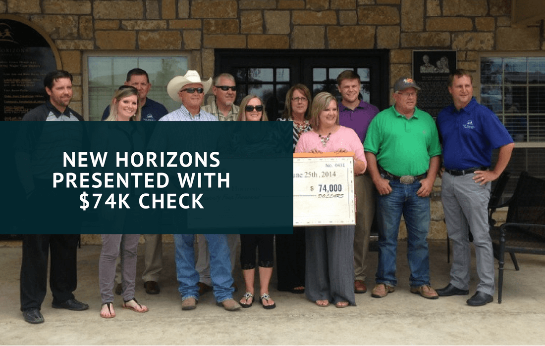 News Horizons Presented with $74K check (1)